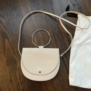 Theory Whitney bag - cream color